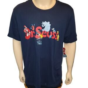 Dr. Seuss Character Graphic T-Shirt / Sleepwear Adult Large NWT